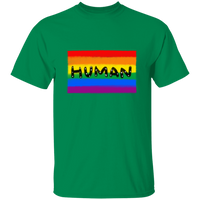 Human Pride Flag Short Sleeve Shirt