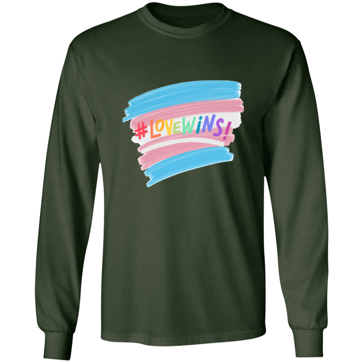 Transgender Love Wins Long Sleeve Shirt