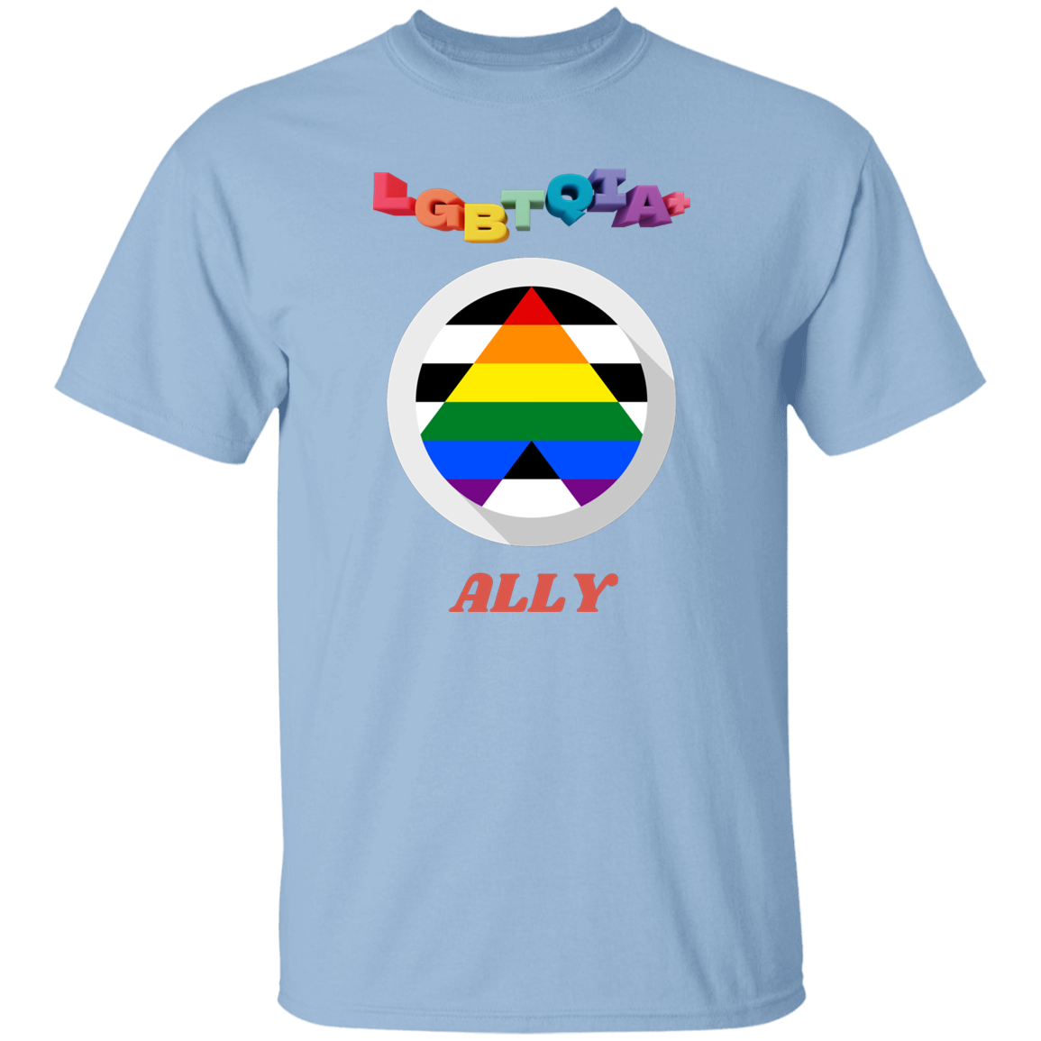 LGBTQIA+ ALLY Short Sleeve Shirt