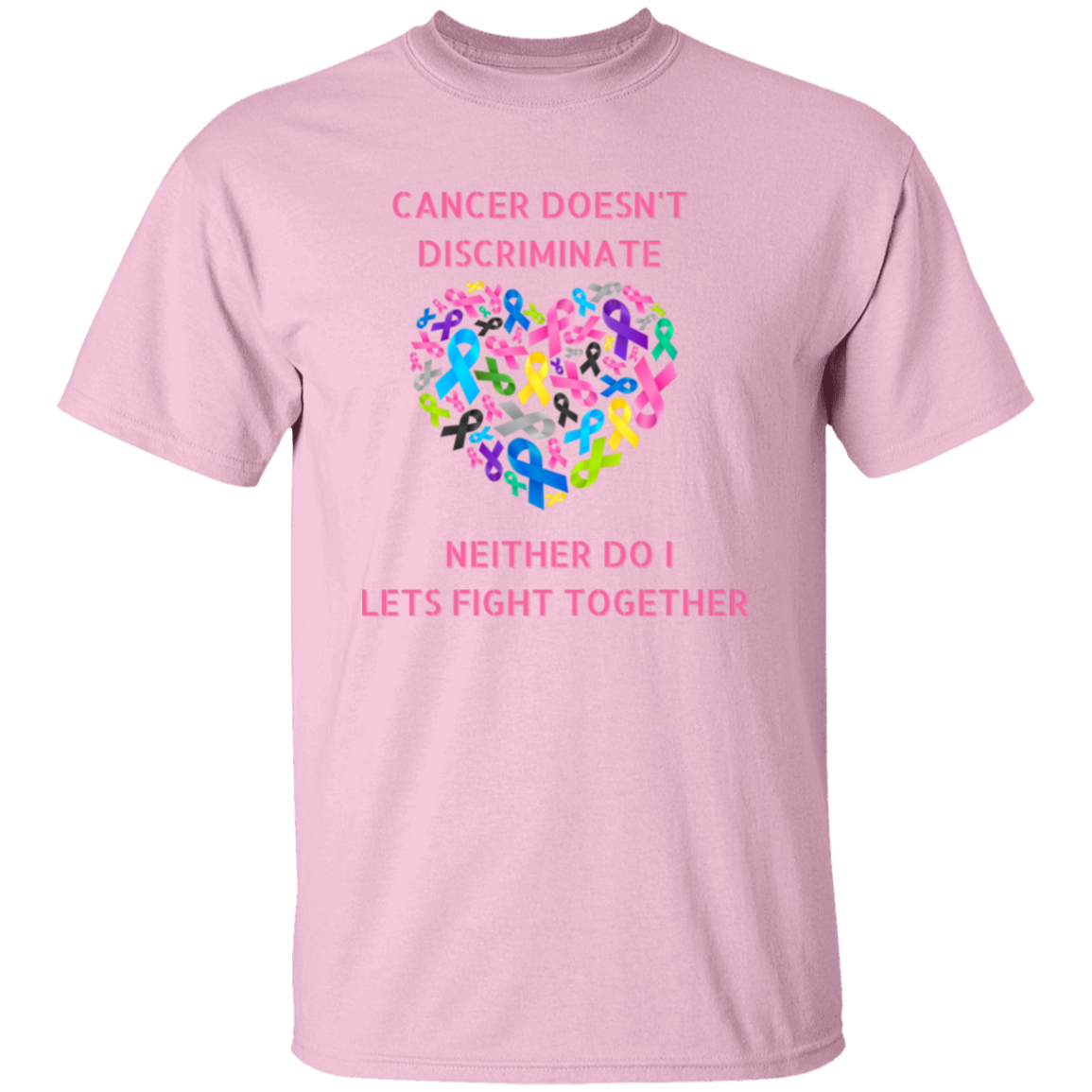 Cancer Doesn't Discriminate Short Sleeve Shirt