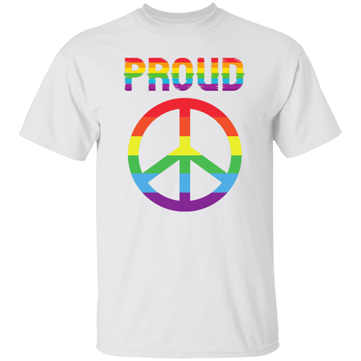 Proud Peace Short Sleeve Shirt