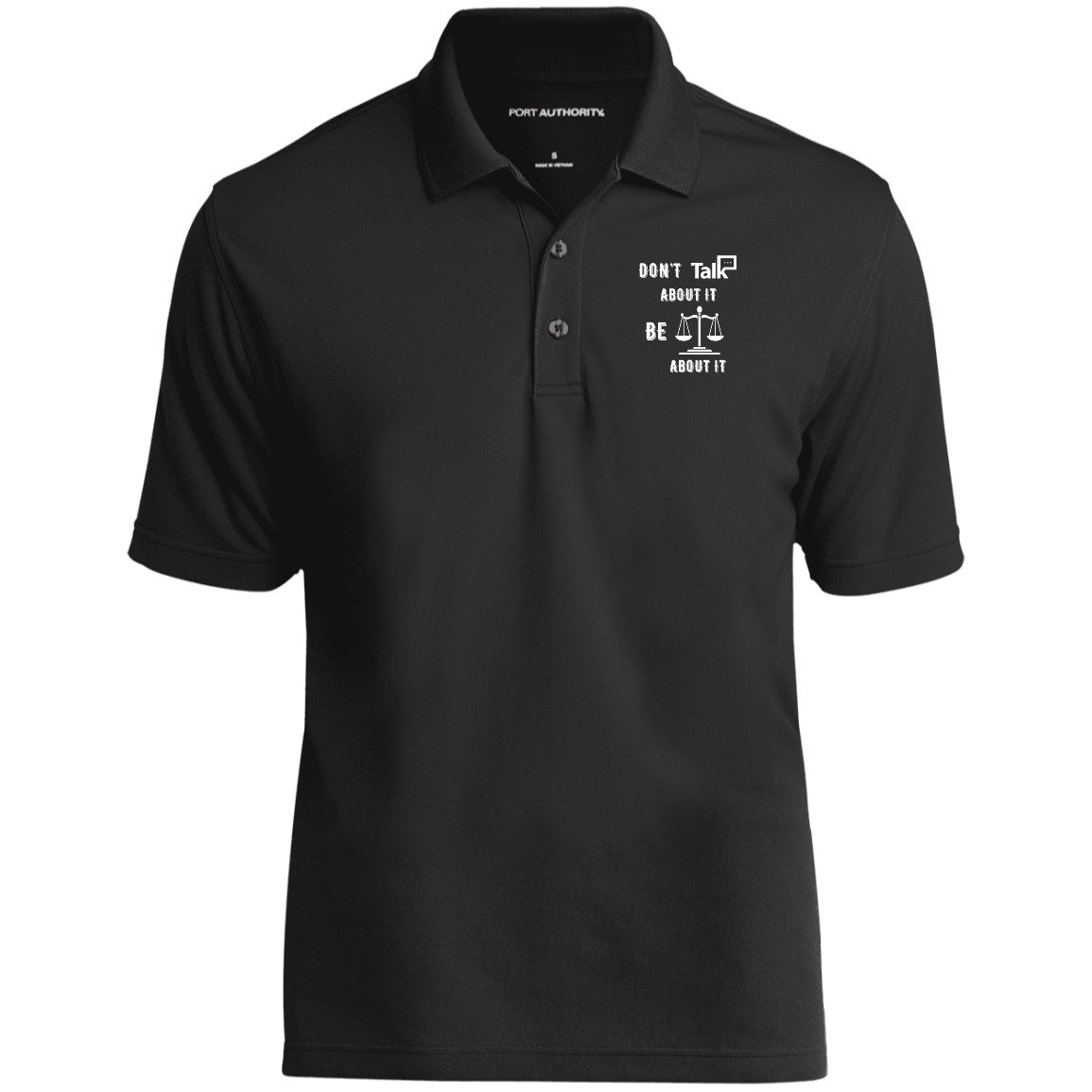 Don't Talk About It - Justice Short Sleeve Polo