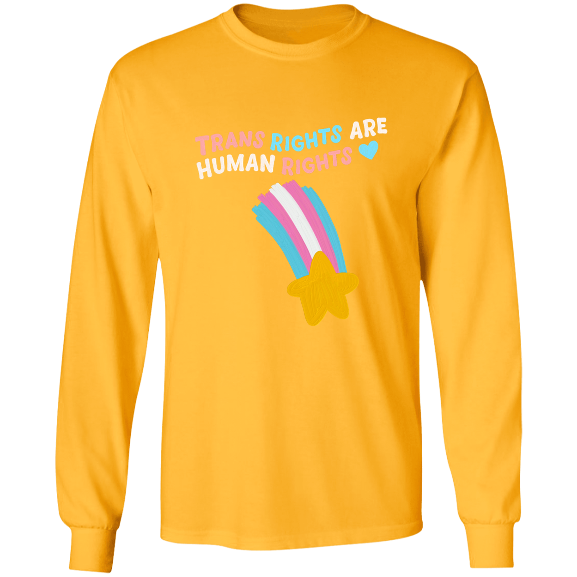 Trans Rights Long Sleeve Shirt