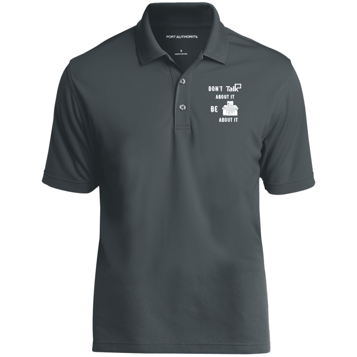 Don't Talk About It - Vote Short Sleeve Polo