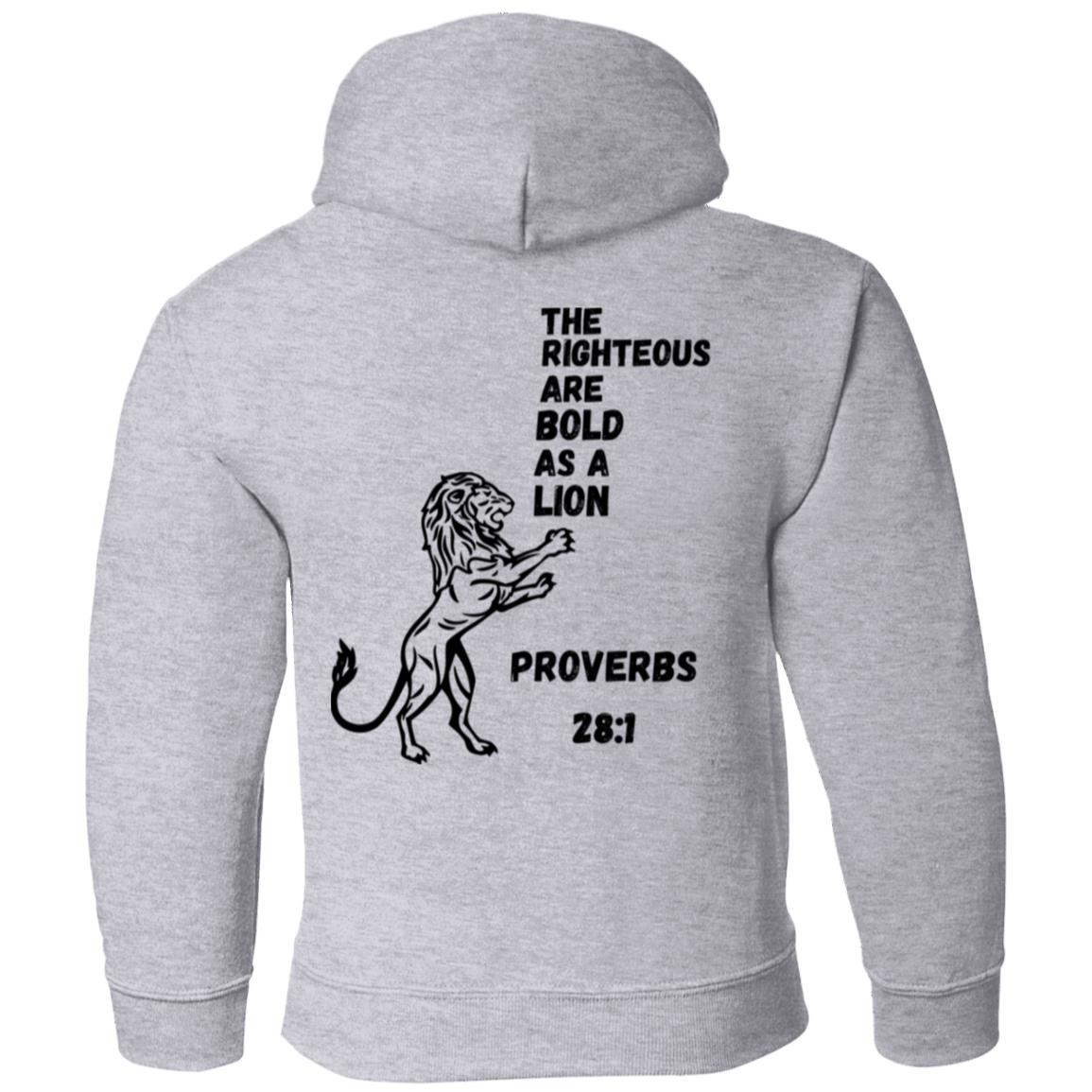 Bold as a Lion Youth Hoodie