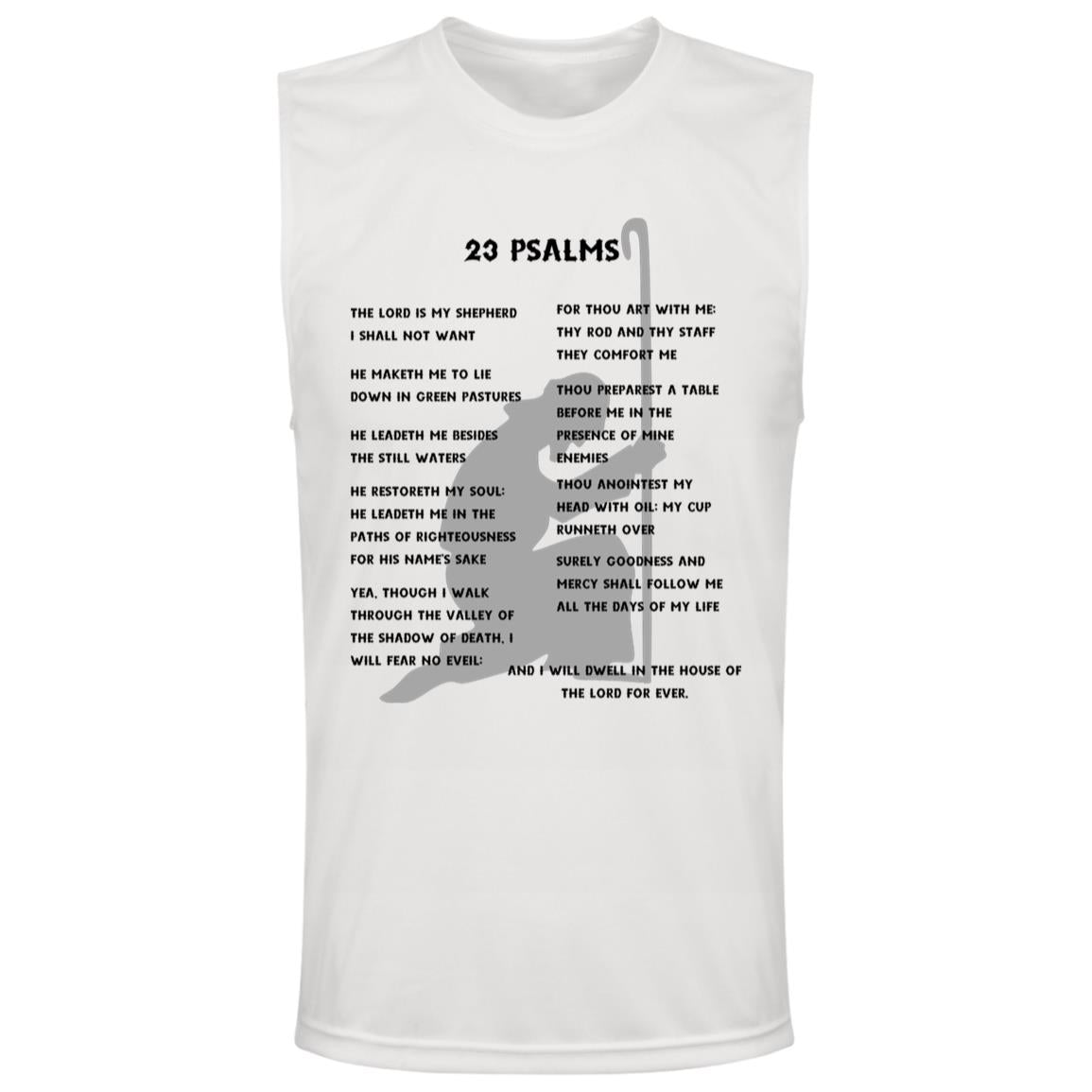 23 Psalms Sleeveless Shirt - Black