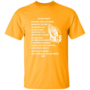 Lord's Prayer Youth Short Sleeve - White