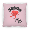 Load image into Gallery viewer, Jesus Loves Me Pillow