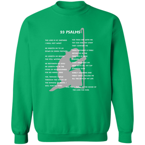 23 Psalms Crewneck Sweatshirt - White