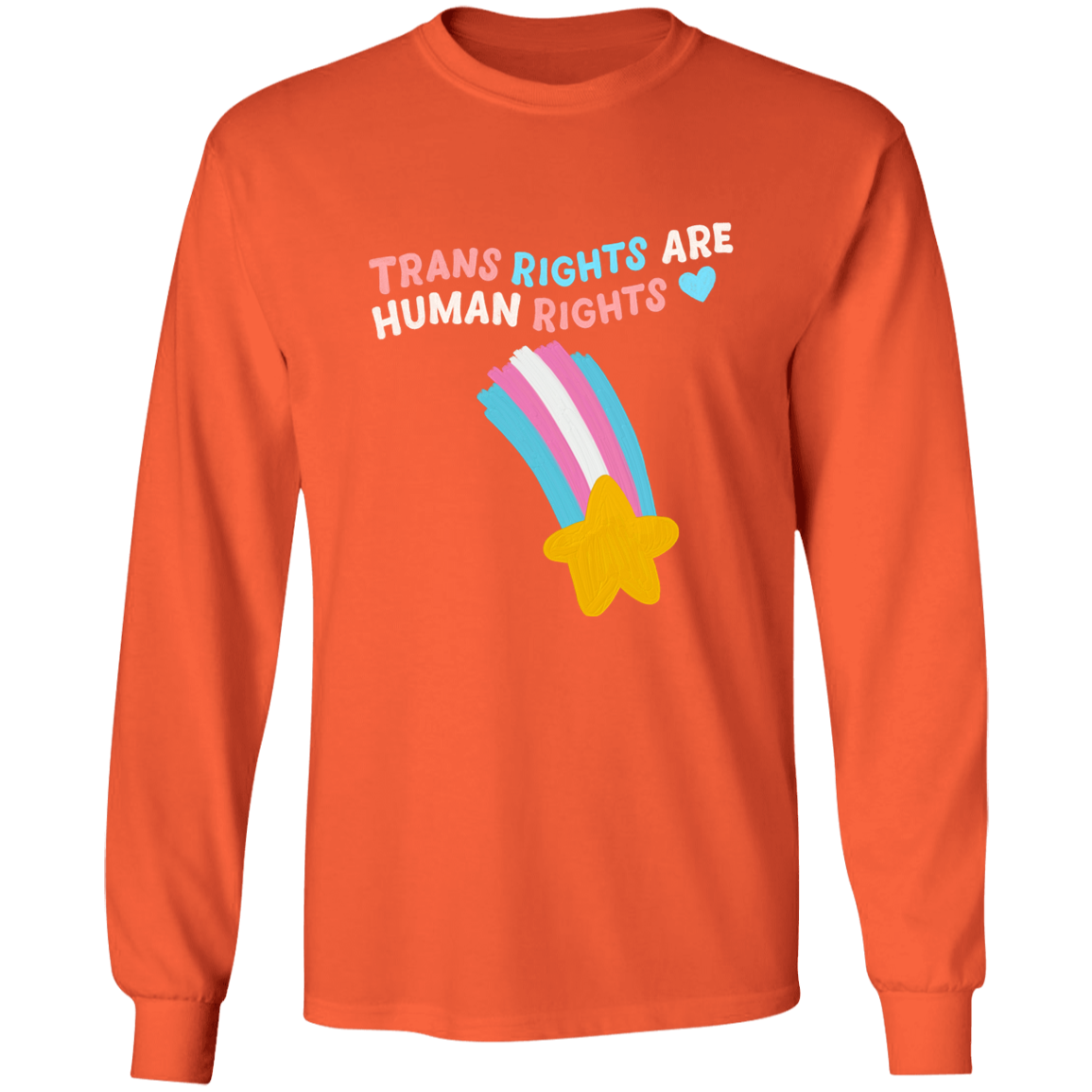 Trans Rights Long Sleeve Shirt