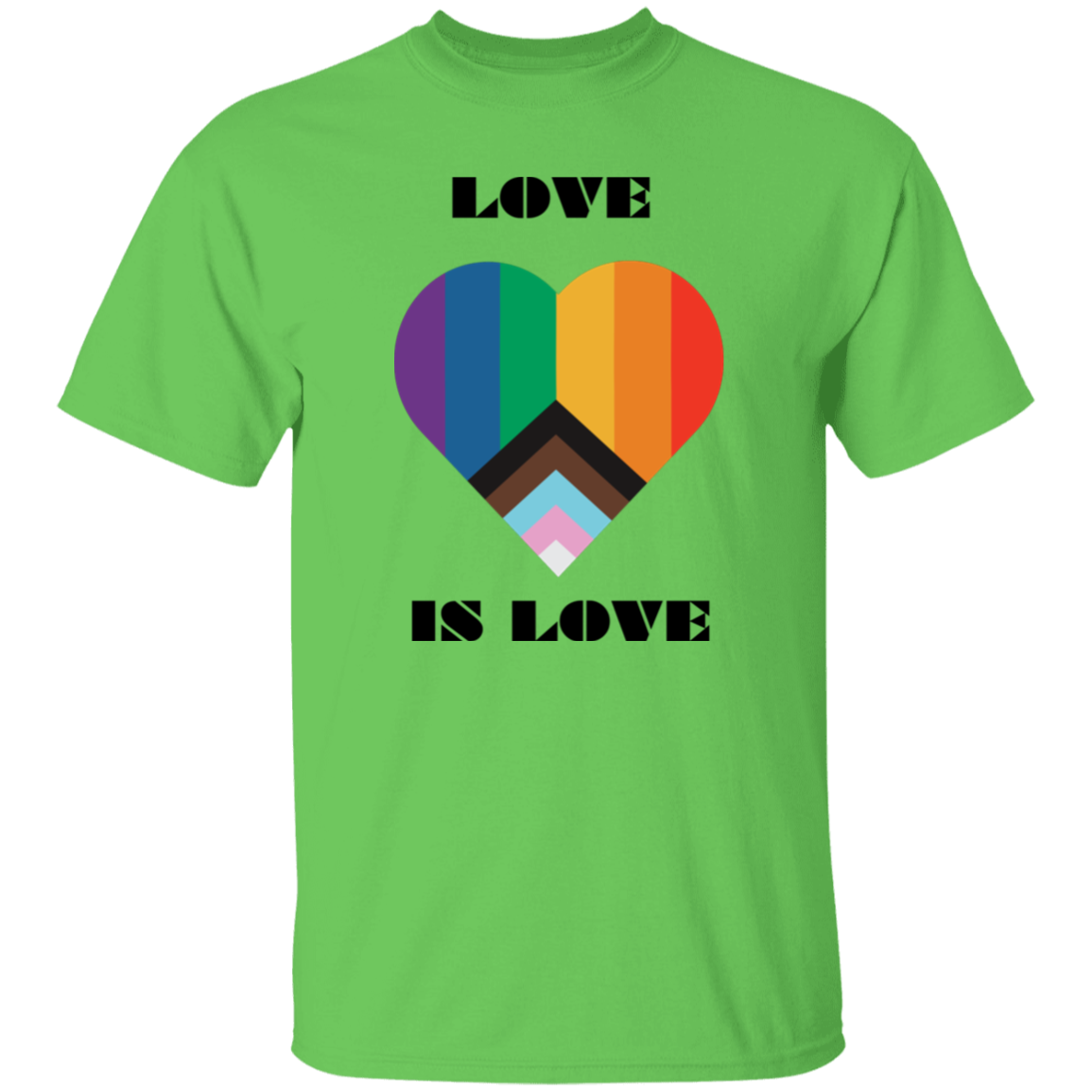 Heart Love is Love Short Sleeve Shirt