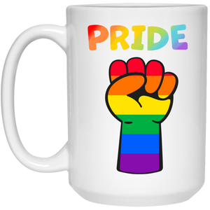 Rainbow Pride Fist Mug