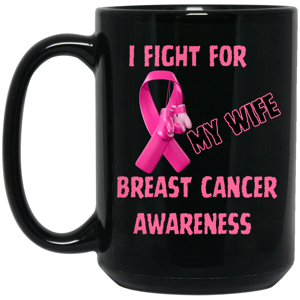 I Fight For Black 15oz Mug