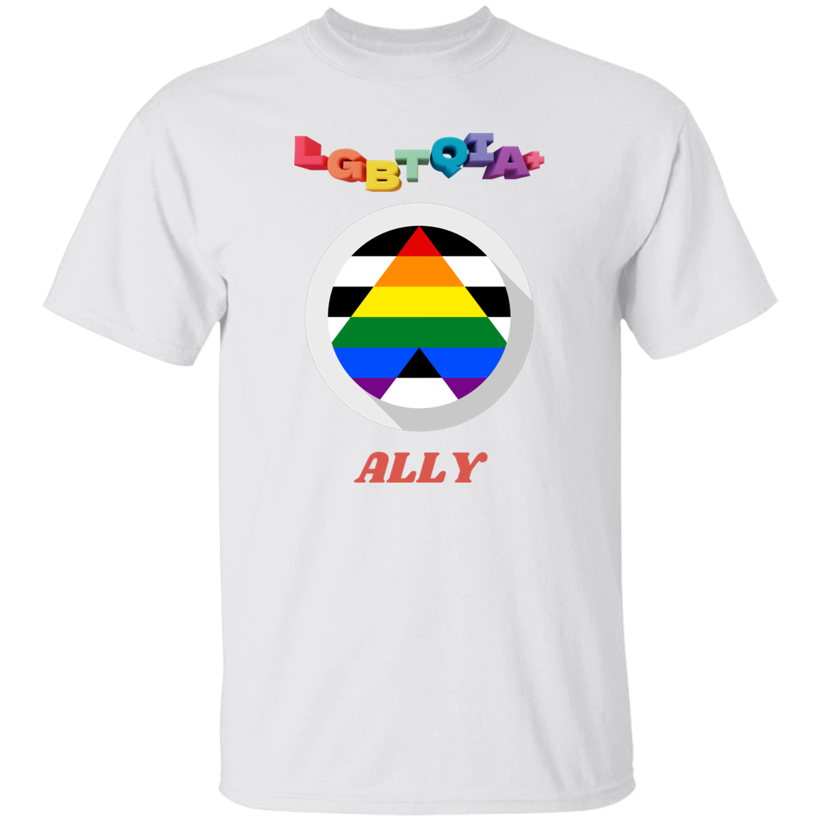 LGBTQIA+ ALLY Short Sleeve Shirt