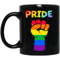 Rainbow Pride Fist Mug