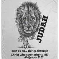 Judah I Can Do Cozy Plush Fleece Blanket