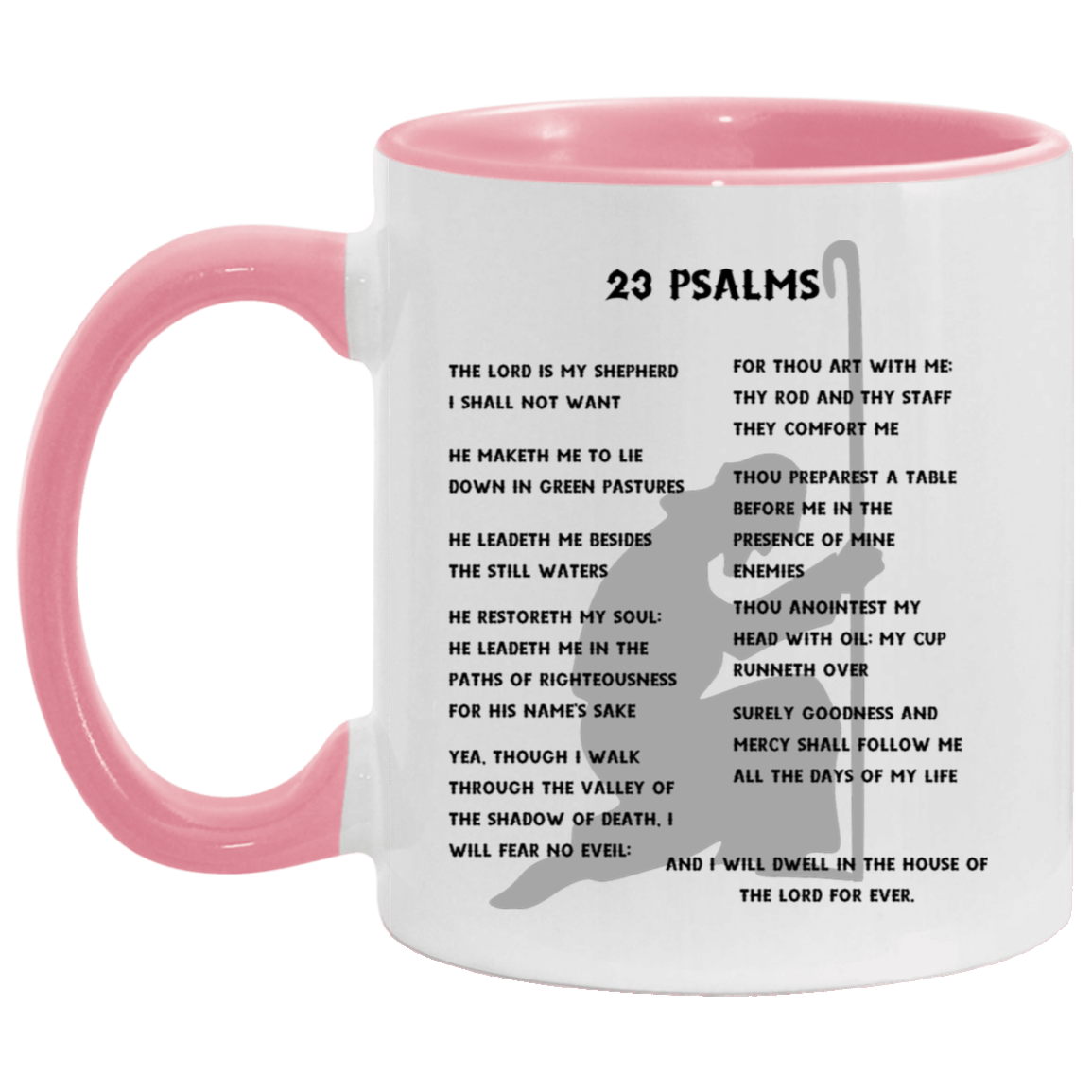 23 Psalms Accent Mug
