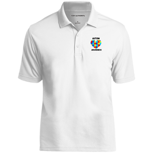 Autism Heart Short Sleeve Polo