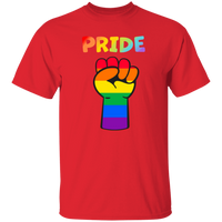 Rainbow Pride Fist Short Sleeve Shirt