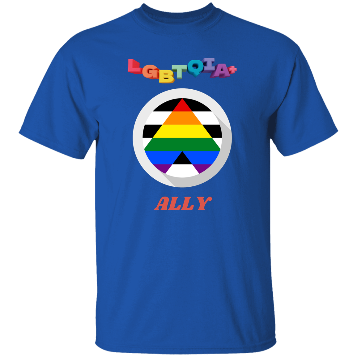 LGBTQIA+ ALLY Short Sleeve Shirt