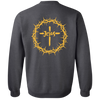 Jesus Crown Crewneck Pullover Sweatshirt