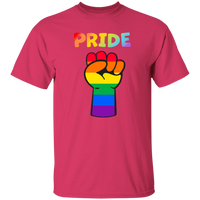 Rainbow Pride Fist Short Sleeve Shirt