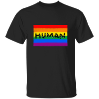 Human Pride Flag Short Sleeve Shirt