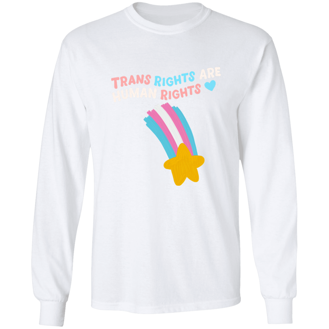 Trans Rights Long Sleeve Shirt