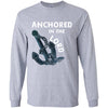 Anchored in the Lord Youth Long Sleeve - White