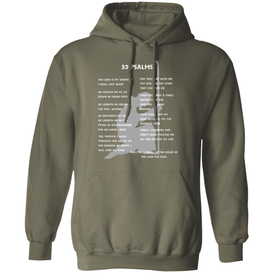 23 Psalms Hoodie - White