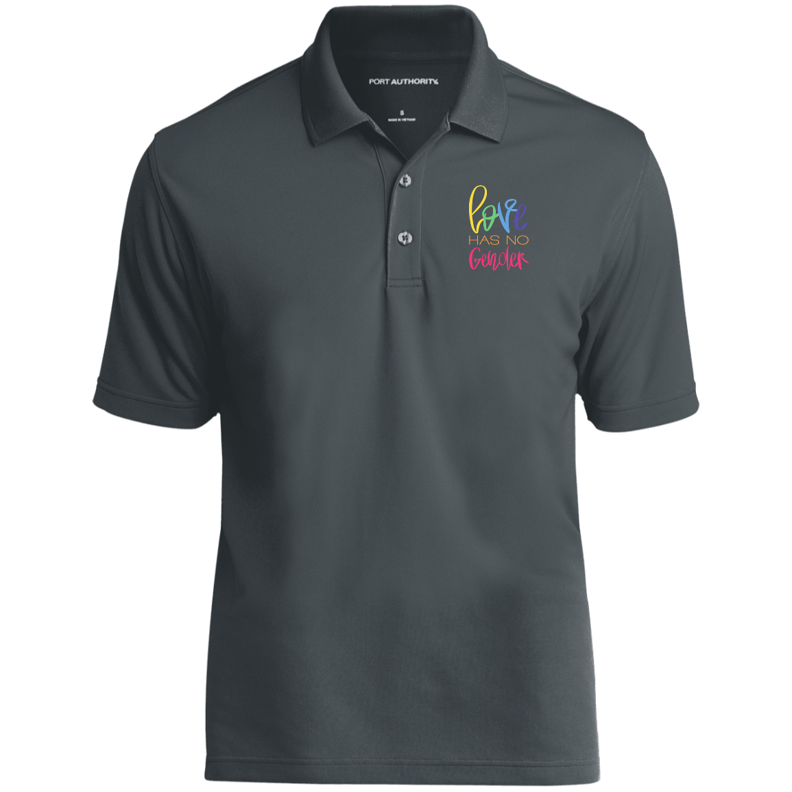 No Gender Short Sleeve Polo