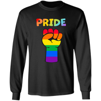 Rainbow Pride Fist Long Sleeve Shirt