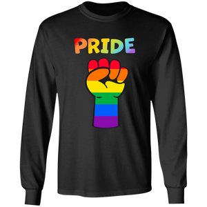 Rainbow Pride Fist Long Sleeve Shirt