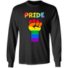 Rainbow Pride Fist Long Sleeve Shirt