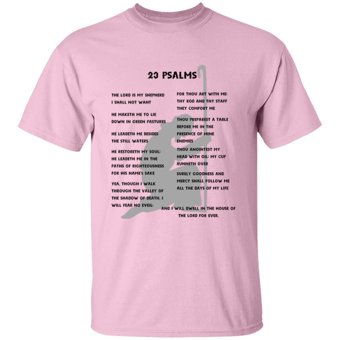 23 Psalms Youth Short Sleeve - Black