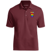 Rainbow Pride Fist Short Sleeve Polo