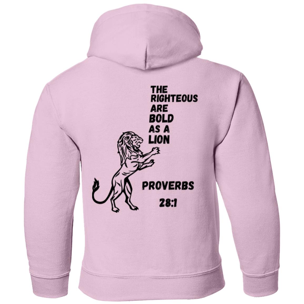 Bold as a Lion Youth Hoodie