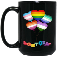 Pride Heart Balloons Mug