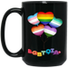 Pride Heart Balloons Mug