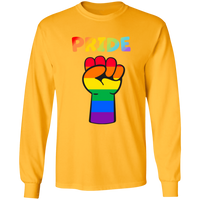 Rainbow Pride Fist Long Sleeve Shirt