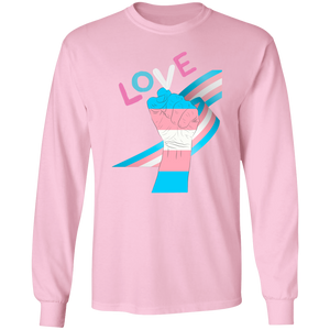 Trans Fist Long Sleeve Shirt