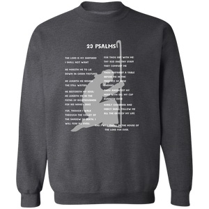 23 Psalms Crewneck Sweatshirt - White