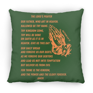 Lord's Prayer Pillow Orange