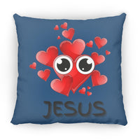 Eye Love Jesus Pillow