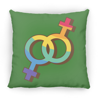 Female Pride Square Pillow