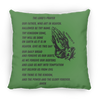 Load image into Gallery viewer, Lord&#39;s Prayer Black Pillow