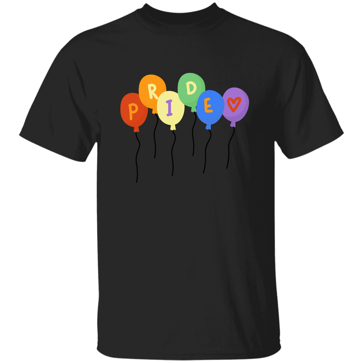 Pride Balloons Short Sleeve Shirt