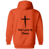 Jehovah Shammah Pullover Hoodie Front & Back - Black