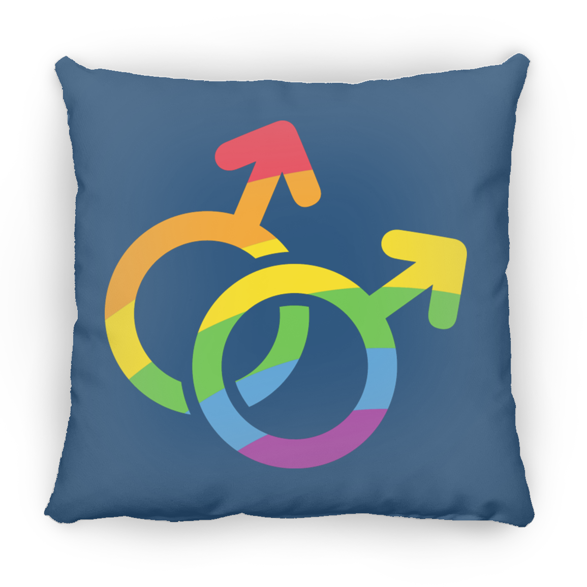 Male Pride Square Pillow