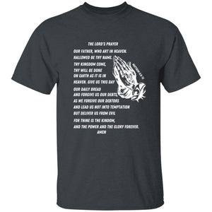 Lord's Prayer Youth Short Sleeve - White